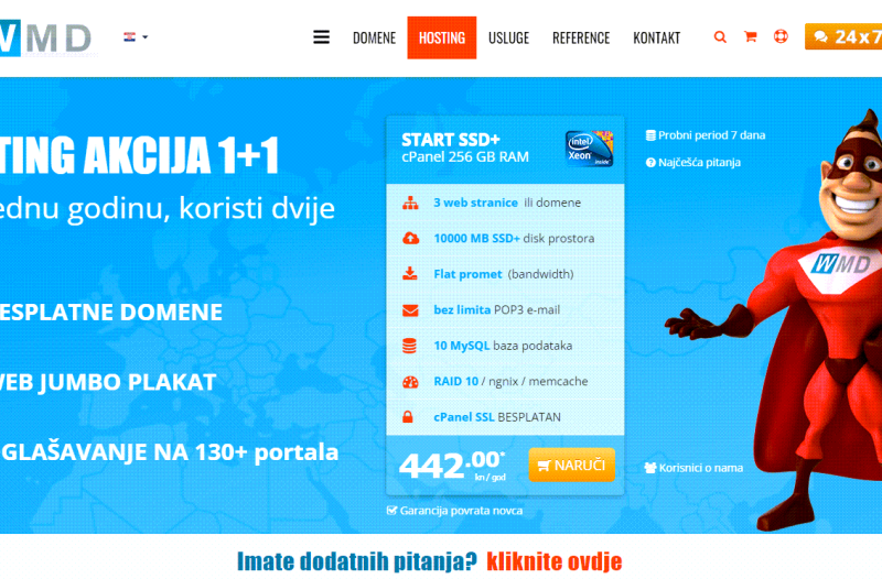 Vrgorac - grad-vrgorac.net - START HOSTING AKCIJA 1+1