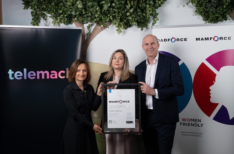 Vrgorac - grad-vrgorac.net - GIA - gospodarska info agencija - Telemach postao članom MAMFORCE zajednice: Kultura podrške zaposlenih nije privilegij, već standard