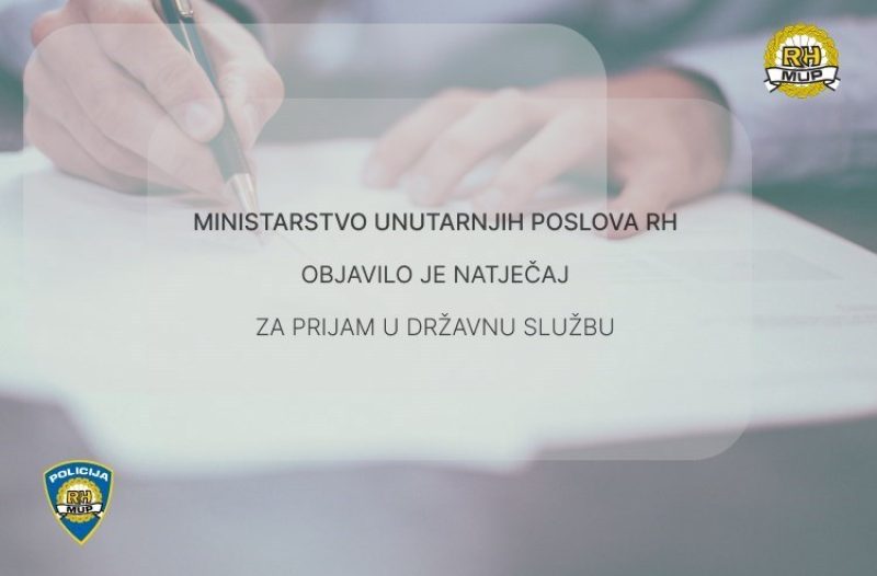 Vrgorac - grad-vrgorac.net - MUP raspisao natječaj za prijam vježbenika na koji se mogu prijaviti i osobe s invaliditetom