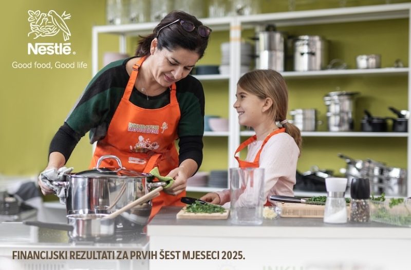 Vrgorac - grad-vrgorac.net - Nestlé ostvario organski rast od 2,9 % u prvih šest mjeseci 2025. godine