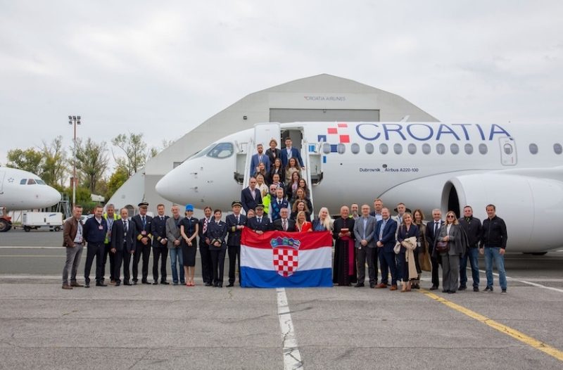 Vrgorac - grad-vrgorac.net - Croatia Airlines prvi u svijetu s Airbusom A220-100 sa 127 sjedala