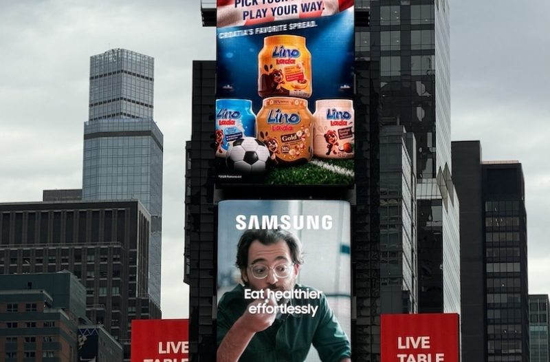 Vrgorac - grad-vrgorac.net - Navijačka Lino Lada među globalnim brendovima na Times Squareu
