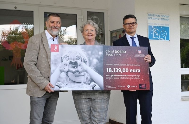 Vrgorac - grad-vrgorac.net - PBZ grupa donirala 30.000 eura SOS Dječjem selu Hrvatska