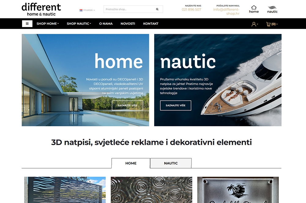 Vrgorac - grad-vrgorac.net - Tvrtke - Different - Home & Nautic